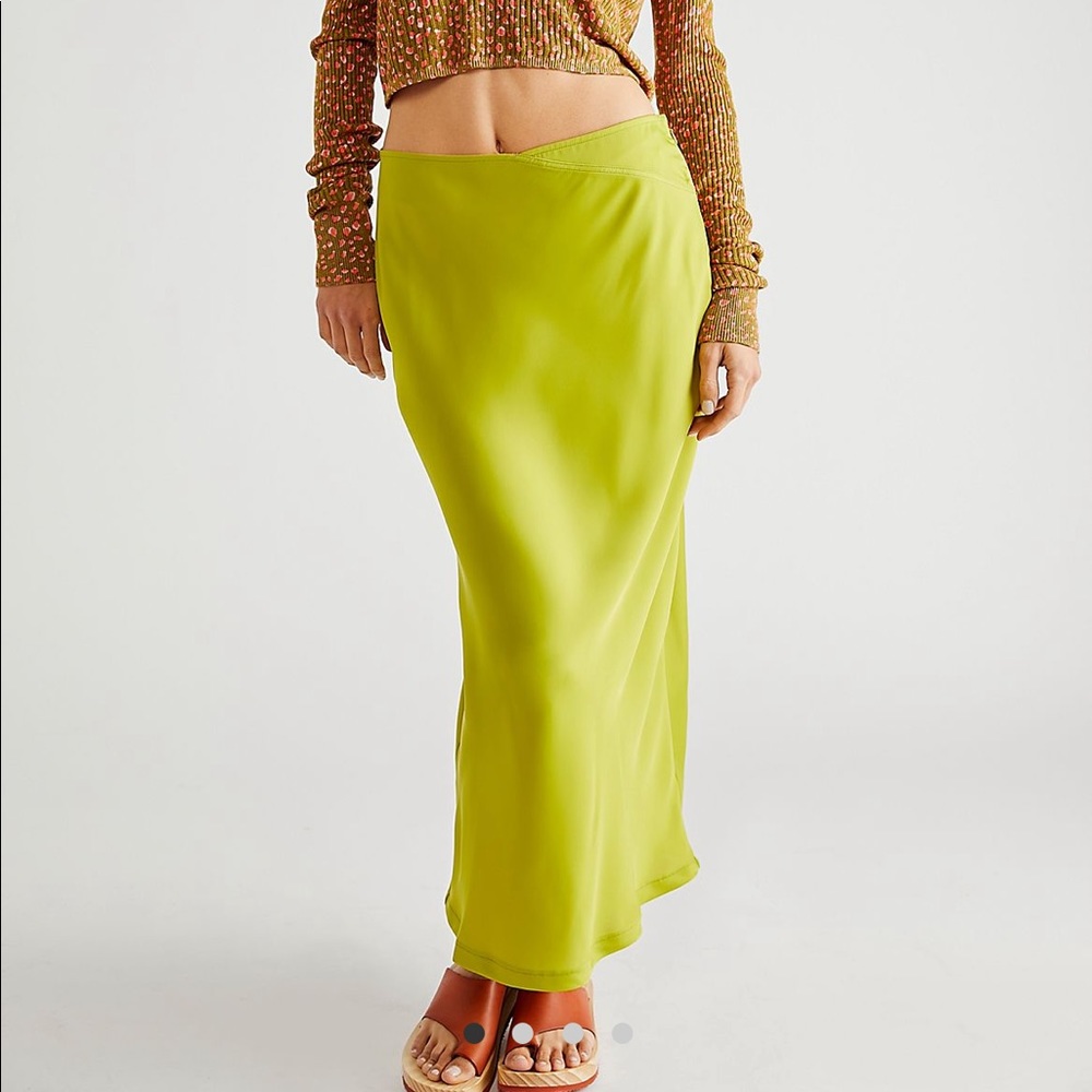 Free People Oh So Low midi skirt